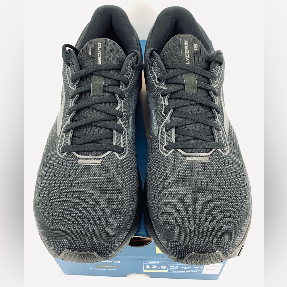 Men's Size 12.5 (2E) WIDE Brooks GLYCERIN 18 Running Shoes Sneakers NEW IN BOX
